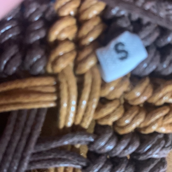 Free people oropendola belt size small new without tags dual macrame main image 6